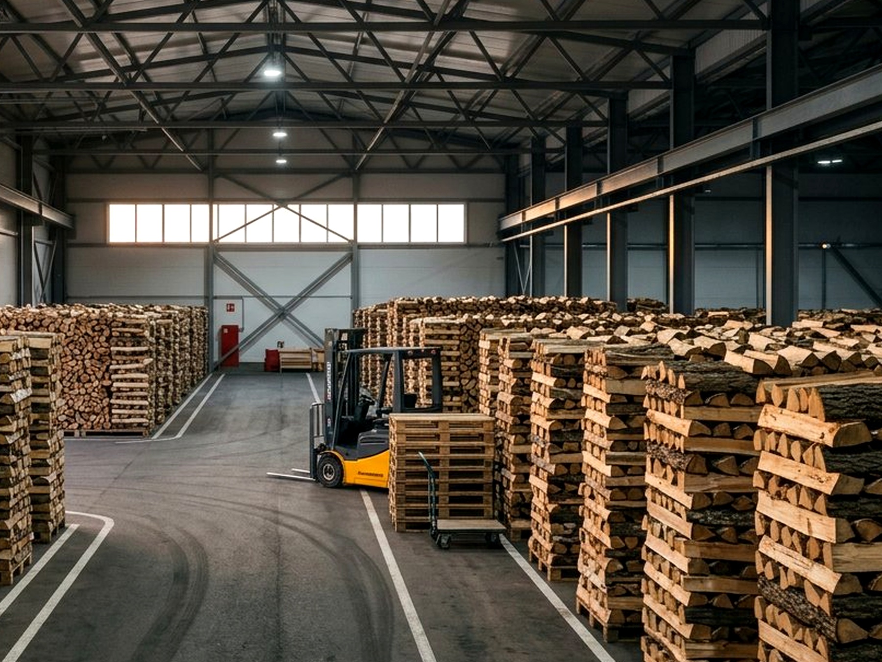 Как хранить дрова на участке